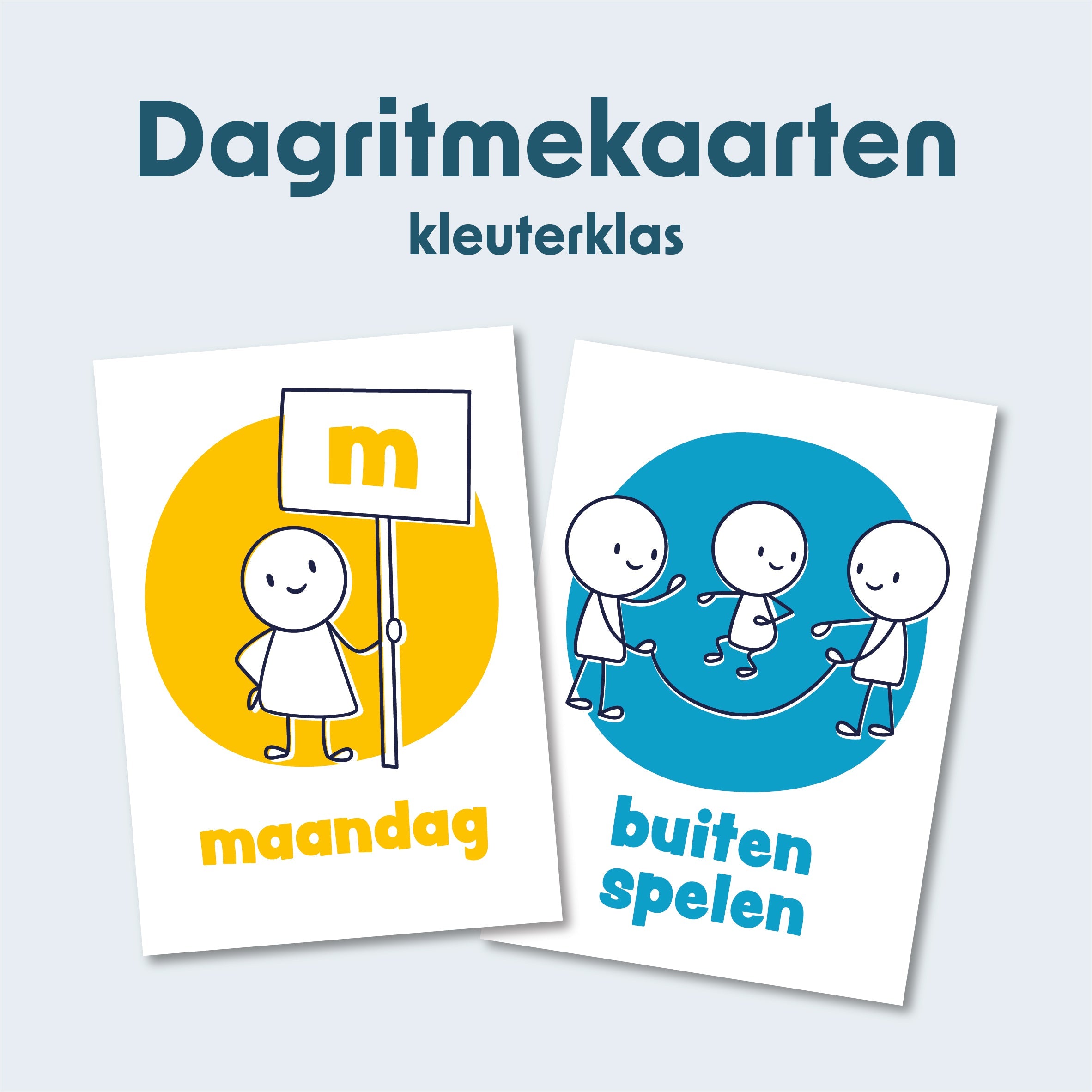Dagritmekaarten kleuters