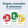 Dagritme – Dagen, Maanden & Seizoenen | 23 kaarten