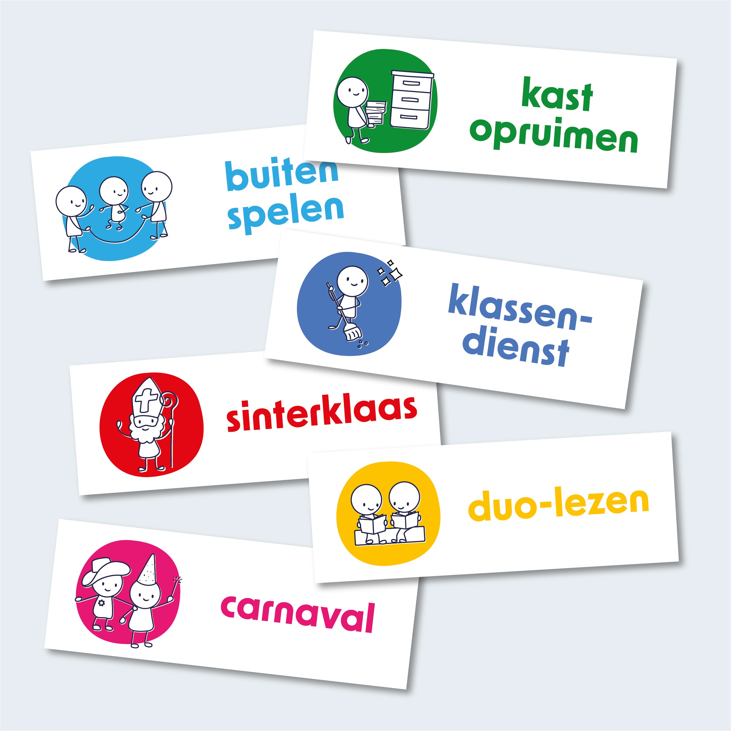 Dagritme Uitgebreid | 90 kaarten