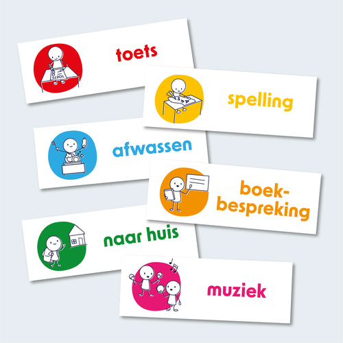 Dagritme Uitgebreid | 90 kaarten