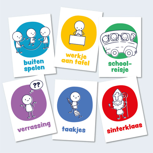 Dagritme Uitgebreid | 74 kaarten